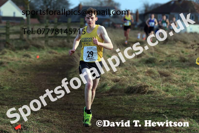 Junior Mens 2024 Northern Cross Country Champs., Sedgefield. Photo: David T. Hewitson/Sports for All Pics